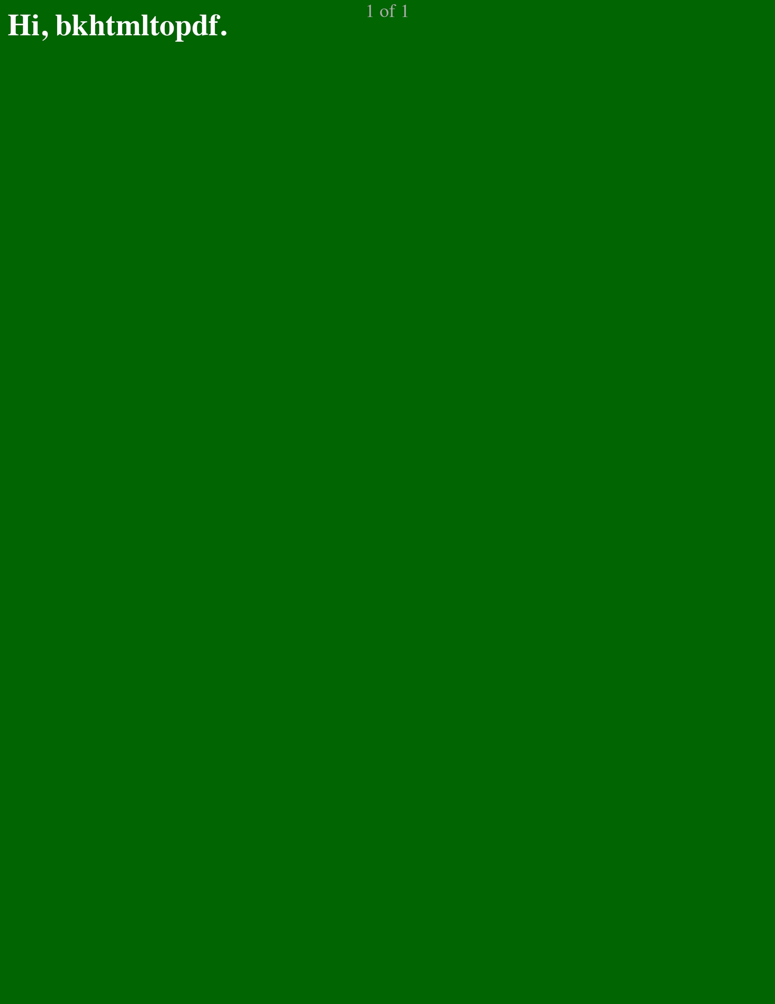 Header example